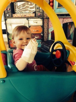 Child with pyruvate kinase deficiency